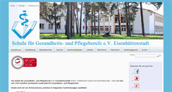 Desktop Screenshot of gesundheitsberufe-ehst.de